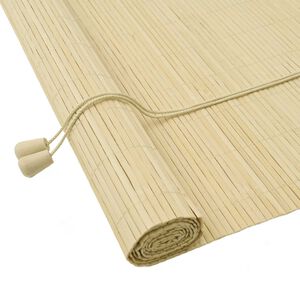vidaXL Roller Blind Natural 160 x 220 cm Bamboo