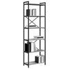 vidaXL Bookshelf Grey sonoma 60 x 30 x 190 cm Engineered Wood