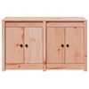 vidaXL Kitchen Cabinet Brown 106 x 55 x 64 cm Solid Pine wood
