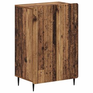 vidaXL Shoe Cabinet ZWOLLE 59.5 x 39.5 x 91.5 cm Engineered Wood