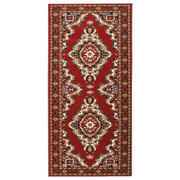 vidaXL Runner Rug BCF Oriental Red 100x200 cm
