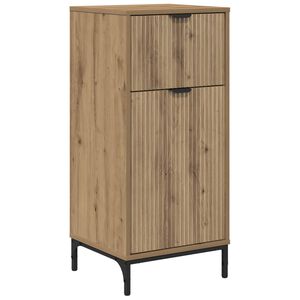 vidaXL Bathroom Cabinet Artisan Oak 39.5 x 36 x 88 cm