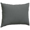 vidaXL Sofa Pillows 2 pcs Dark Grey 70 x 50 cm Fabric