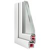 vidaXL Basement Window "RISOR" 60x80 cm Tilt&Turn DIN Right White