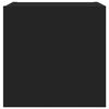 vidaXL Wall Mounted TV Cabinet Black 30.5x30x30 cm
