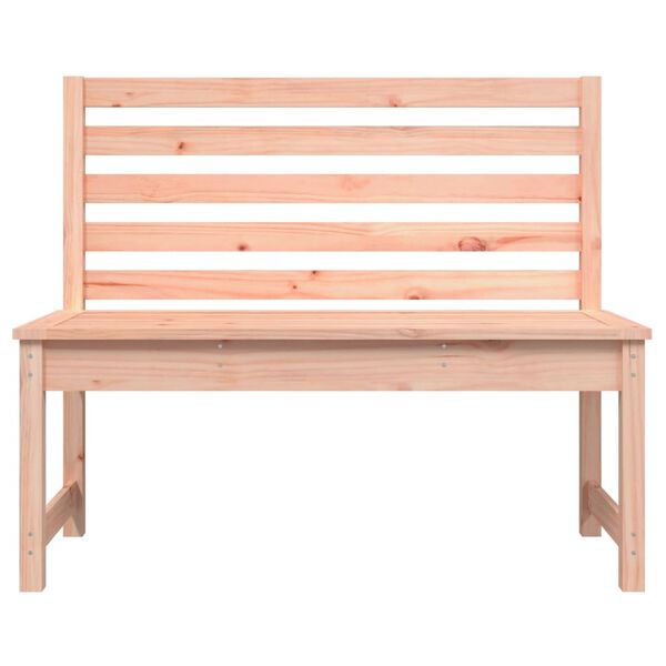 vidaXL Garden Bench 109 cm Solid Wood Douglas