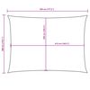 vidaXL Sunshade Sail Oxford Fabric Rectangular 3x4.5 m Yellow