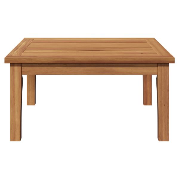 vidaXL Garden Table Brown Solid Teak wood