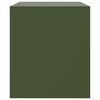 vidaXL TV Cabinet Olive Green 67x39x44 cm Steel
