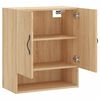 vidaXL Wall Cabinet Sonoma Oak 60x31x70 cm Engineered Wood