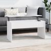 vidaXL Coffee Table White 102x50.5x52.5 cm Engineered Wood