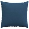 vidaXL Sofa Pillows 2 pcs Blue 45 x 45 cm Fabric