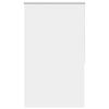 vidaXL Roller blind blackout 84.4x175 cm Fabric Width 80 cm white
