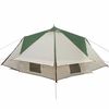 vidaXL Teepee Tent with Roof Green and Grey 388 x 320 x 169 cm