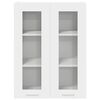 vidaXL Hanging Cabinet with Door White 60 x 31 x 80 cm Engineered Wood
