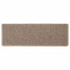 vidaXL Stair Mats Self-adhesive Sisal-Look 30 pcs 65x21x4 cm Sand