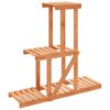 vidaXL Flower Stand 81x25x75.5 cm Solid Wood Fir