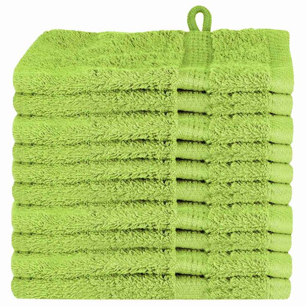 vidaXL Guest Towel SOLUND Green Cotton