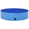 vidaXL Foldable Dog Swimming Pool Blue 120x30 cm PVC