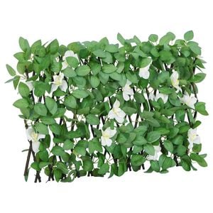 vidaXL Artificial Ivy Trellis Expandable Green 180x30 cm