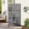vidaXL Privacy Screen Anthracite 100 x 50 x 180 cm Steel