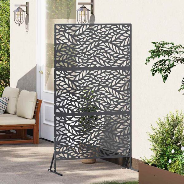 vidaXL Privacy Screen Anthracite 100 x 50 x 180 cm Steel