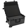 vidaXL Portable Flight Case Black 62.5x49.5x37 cm PP