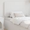 vidaXL Headboard with Headboard White 75 cm Engineered wood