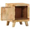 vidaXL Bedside Cabinet 2 pcs 40x32x46 cm Solid Wood Rough Mango