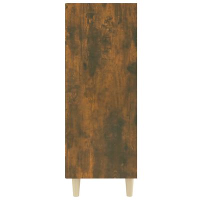 vidaXL Sideboard Smoked Oak 69.5x32.5x90 cm Engineered Wood