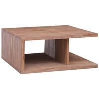 vidaXL Coffee Table 70x70x30 cm Solid Teak Wood