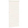 vidaXL Zebra Blind Marble Beige 100x230 cm Fabric Width 95.9 cm Polyester