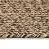 vidaXL Area Rugs Rectangular Natural and Black 60 x 300 cm Jute