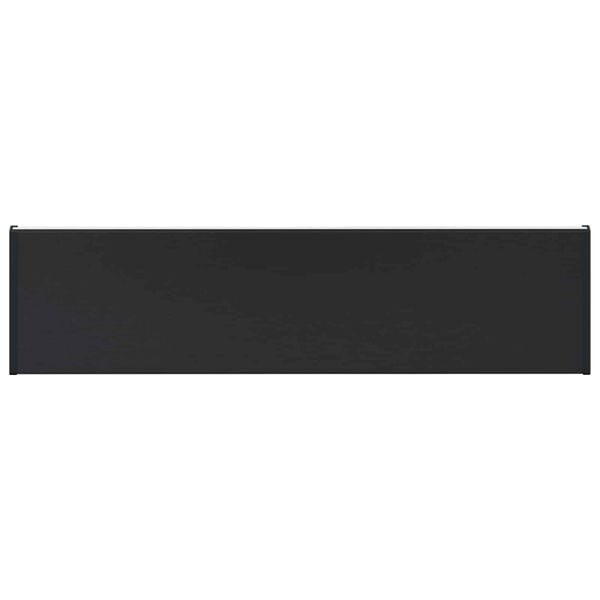 vidaXL Window Sill Anthracite with Wood Grain 60 x 25 x 4.5 cm PVC