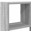 vidaXL Wall Cube Shelf 12 Compartments Grey Sonoma Engineered Wood
