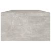 vidaXL Monitor Stand Concrete Grey 60x23.5x12 cm Engineered Wood