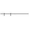 vidaXL&nbsp;Sliding Cabinet Door Kit 213 cm Carbon Steel