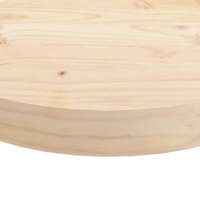 vidaXL Table Top Round Ø30x3 cm Solid Wood Pine