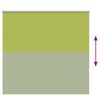 vidaXL Roller Blind Blackout Leaves Green 165x175 cm Fabric Width 161.6 cm Polyester