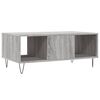 vidaXL Coffee Table Grey Sonoma 90x50x36.5 cm Engineered Wood