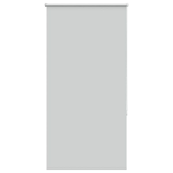 vidaXL Roller Blind Blackout Light Grey 75x150 cm Fabric Width 70.7 cm Polyester