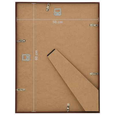 vidaXL Photo Frames Collage 5 pcs for Wall or Table Bronze 50x60cm MDF