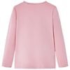 Kids' T-shirt with Long Sleeves Light Pink 116