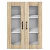 vidaXL Kitchen Cabinet Sonoma Oak 60 x 31 x 80 cm Engineered Wood