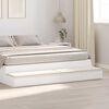 vidaXL Bed Drawers White 180 x 36.5 x 16.5 cm Engineered Wood