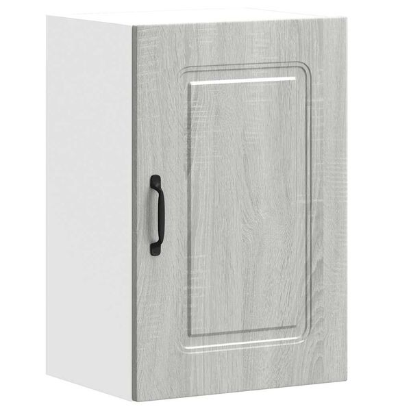 vidaXL Kitchen Wall Cabinet Kalmar Grey Sonoma Engineered Wood