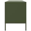 vidaXL TV Cabinet Olive Green 100.5x39x50.5 cm Steel