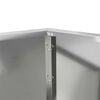 vidaXL Planter Silver 75 x 75 x 60 cm Galvanised Steel
