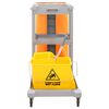 vidaXL Cleaning Trolley with Mop Bucket Polypropylene
