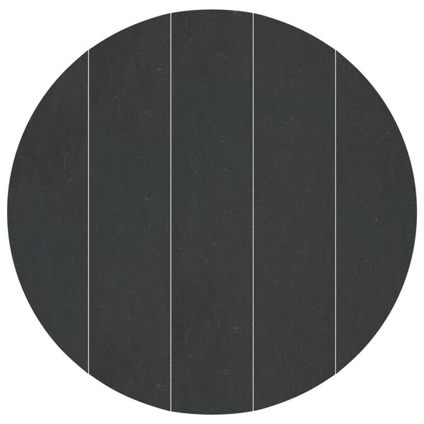 vidaXL Pool Ground Sheet Folding Black &Oslash; 610 cm Non-woven Fabric